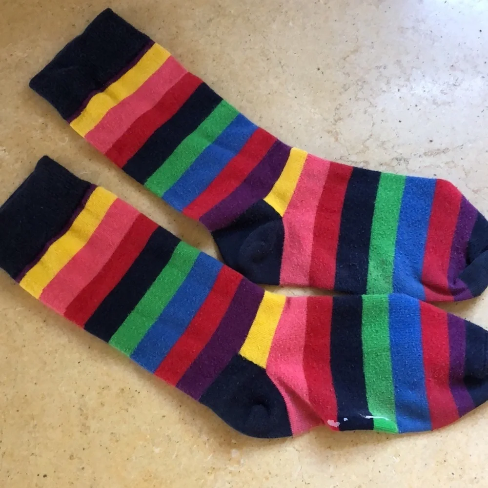 Happy Socks men’s striped mid calf